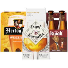 Tripel karmeliet, Pauwel Kwak of Hertog Jan weizener, karakter, grand prestige of tripel